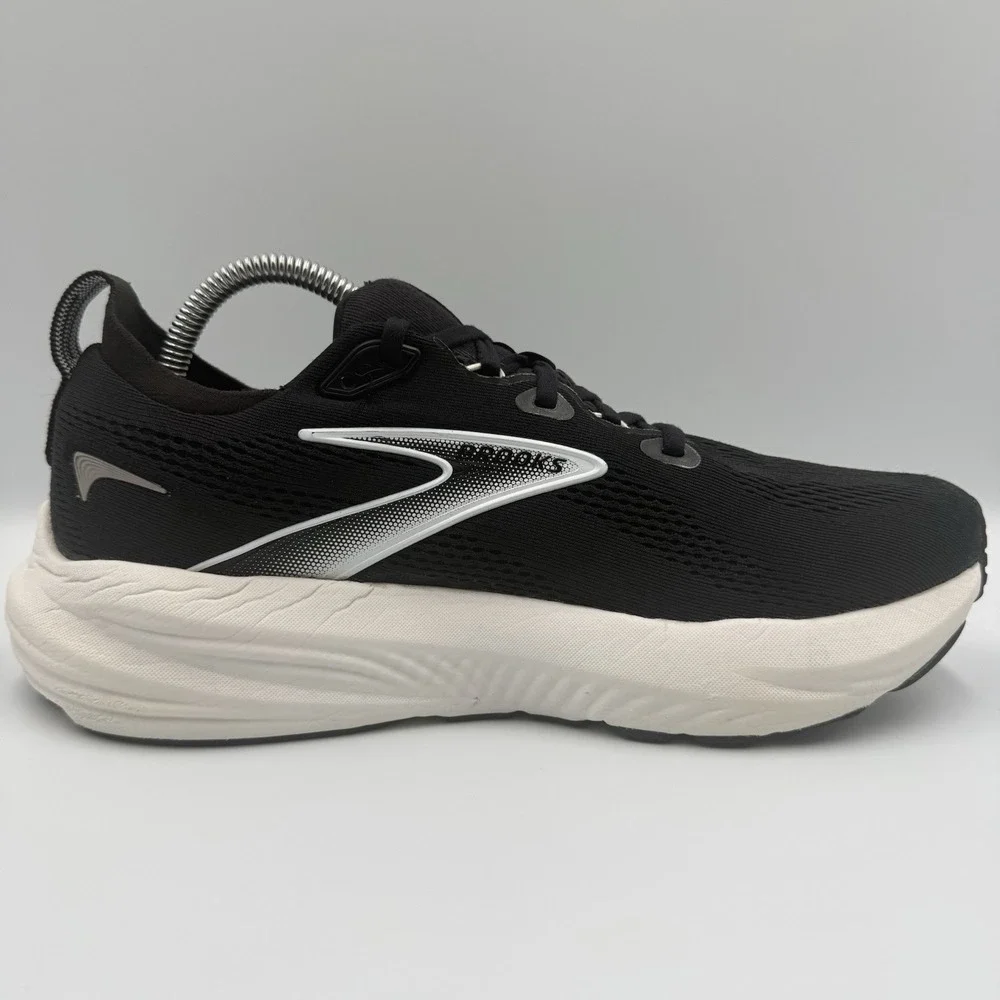 Brooks Glycerin 22 Women's Size 11 Black White‎ Athletic Running Shoes Sneakers